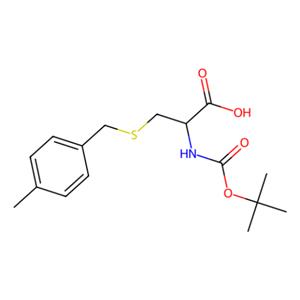 N-叔丁氧羰基-S-(4-甲基芐基)-L-半胱氨酸,Boc-Cys(4-MeBzl)-OH