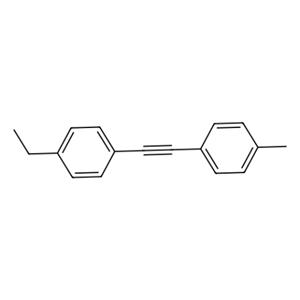 1-乙基-4-[(4-甲基苯基)乙炔基]苯,1-Ethyl-4-[(4-methylphenyl)ethynyl]benzene