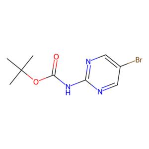 aladdin 阿拉丁 N187618 2-(N-BOC-氨基)-5-溴嘧啶 883231-23-0 95%