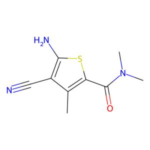 aladdin 阿拉丁 A330816 5-氨基-4-氰基-N，N，3-三甲基噻吩-2-羧酰胺 438457-01-3 98%