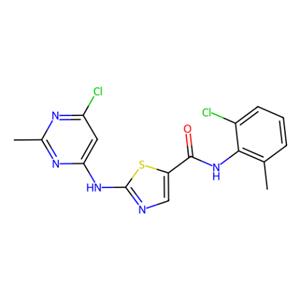 aladdin 阿拉丁 N183541 N-(2-氯-6-甲基苯基)-2-[((6-氯-2-甲基-4-嘧啶基)氨基] -5-噻唑甲酰胺 302964-08-5 95%