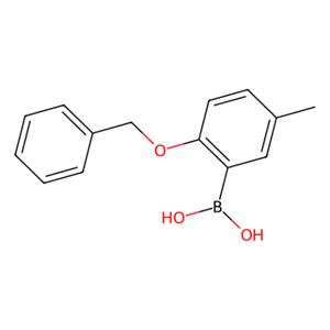 aladdin 阿拉丁 B180979 2-(苄氧基)-5-甲基苯基硼酸（含有数量不等的酸酐） 127972-17-2 98%