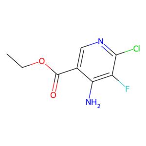 4-氨基-6-氯-5-氟煙酸乙酯,Ethyl 4-amino-6-chloro-5-fluoronicotinate