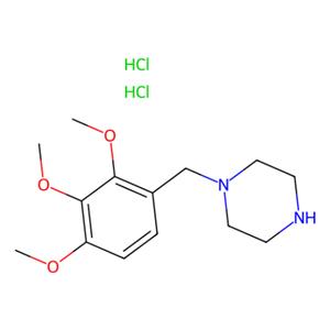 aladdin 阿拉丁 T421230 1-(2,3,4-三甲氧基苄基)哌嗪二盐酸盐 13171-25-0 10mM in DMSO