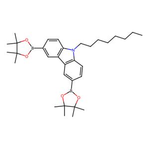 aladdin 阿拉丁 N404821 9-正辛基-3,6-双(4,4,5,5-四甲基-1,3,2-二氧杂环戊硼烷-2-基)-9H-咔唑 478706-06-8 98.0%