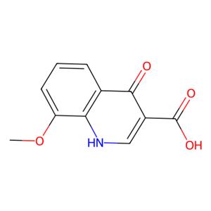aladdin 阿拉丁 H169236 4-羟基-8-甲氧基喹啉-3-甲酸 280027-18-1 97%