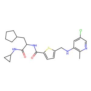 GSK 2830371,Wip1磷酸酶的变构抑制剂,GSK 2830371