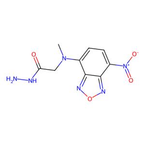 aladdin 阿拉丁 N159214 NBD-CO-Hz [=4-(N-肼羰甲基-N-甲氨基)-7-硝基-2,1,3-苯并恶二唑][用于高效液相色谱标记] 221263-97-4 >95.0%(HPLC)