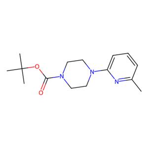 aladdin 阿拉丁 B468662 4-Boc-1-(6-甲基-2-吡啶基)哌嗪 127188-33-4 97%
