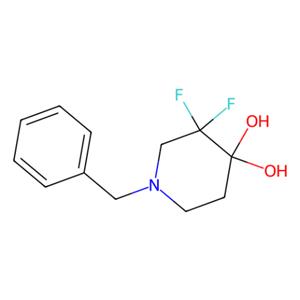 aladdin 阿拉丁 B179121 1-苄基-3,3-二氟-4,4-哌啶二醇 1067914-81-1 98%