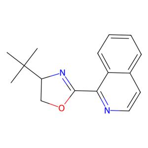 aladdin 阿拉丁 R281530 1-[（4R）-4-叔丁基-4,5-二氢-2-恶唑基]异喹啉 1402851-53-9 98%,99% ee