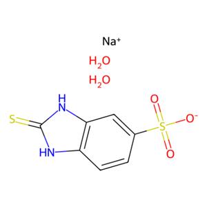 aladdin 阿拉丁 S161082 2-巯基-5-苯并咪唑磺酸钠二水合物 207511-11-3 98%
