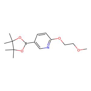 aladdin 阿拉丁 M586819 2-(2-甲氧基乙氧基)-5-(4,4,5,5-四甲基-1,3,2-二氧硼杂环戊烷-2-基)吡啶 1257553-79-9 98%