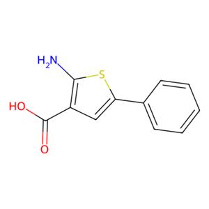 aladdin 阿拉丁 A482802 2-氨基-5-苯基-3-噻吩羧酸 14770-84-4 97%