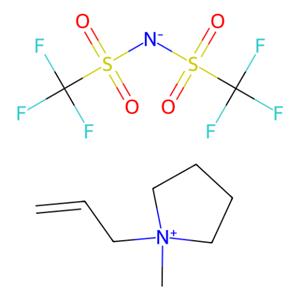 aladdin 阿拉丁 A405631 1-烯丙基-1-甲基吡咯烷鎓双(三氟甲磺酰)亚胺 1059624-23-5 ≥98%