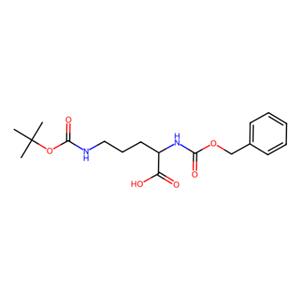 aladdin 阿拉丁 Z346452 N-苄氧羰基-N'-叔丁氧羰基-L-鸟氨酸 7733-29-1 98%