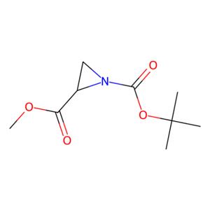 2-甲基(2S)-氮丙啶1-1,2-二羧酸1-叔丁基酯,1-tert-butyl 2-methyl (2S)-aziridine-1,2-dicarboxylate