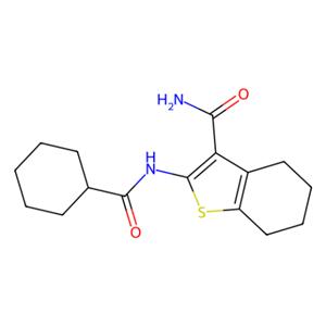 aladdin 阿拉丁 W418504 2-(环己烷羰基氨基)-4,5,6,7-四氢-1-苯并噻吩-3-甲酰胺 142995-02-6 98%
