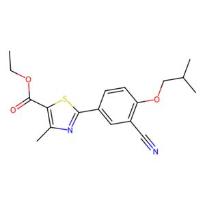 aladdin 阿拉丁 E404450 2-(3-氰基-4-异丁氧苯基)-4-甲基-5-噻唑羧酸乙酯 160844-75-7 98%