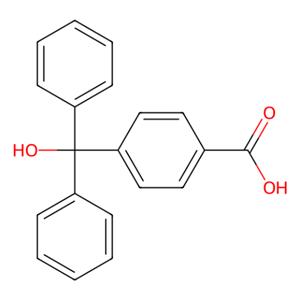 aladdin 阿拉丁 D340034 4-（二苯羟甲基）苯甲酸 19672-49-2 ≥98%