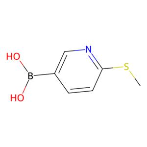 aladdin 阿拉丁 M169548 6-(甲硫基)吡啶-3-硼酸(含不定量的酸酐) 321438-86-2 95%