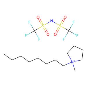 1-甲基-1-n-辛基吡咯烷鎓双(三氟甲磺酰基)亚胺,1-Methyl-1-n-octylpyrrolidinium Bis(trifluoromethanesulfonyl)imide