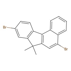 aladdin 阿拉丁 D404214 5,9-二溴-7,7-二甲基-7H-苯并[c]芴 1056884-35-5 >98.0%(GC)