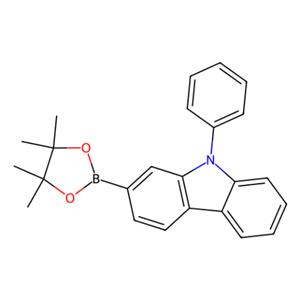 aladdin 阿拉丁 P160075 9-苯基-2-(4,4,5,5-四甲基-1,3,2-二氧杂环戊硼烷-2-基)咔唑 1246669-45-3 >98.0%(HPLC)