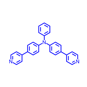 Benzenamine, N-phenyl-4-(4-pyridinyl)-N-[4-(4-pyridinyl)phenyl]-