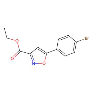 aladdin 阿拉丁 E478967 5-(4-溴苯基)异恶唑-3-羧酸乙酯 33277-15-5 97%