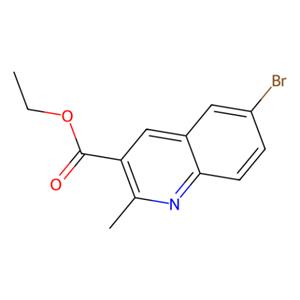 6-溴-2-甲基喹啉-3-羧酸乙酯,6-Bromo-2-methylquinoline-3-carboxylic acid ethyl ester