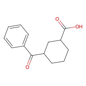 aladdin 阿拉丁 B491284 (1R,3S)-3-苯甲酰基环己烷羧酸 733742-86-4 98%