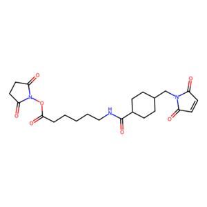 6-[[4-(N-马来酰亚胺甲基)环己基]甲酰氨基]己酸 N-琥珀酰亚胺酯,N-Succinimidyl 6-[[4-(N-Maleimidomethyl)cyclohexyl]carboxamido]hexanoate