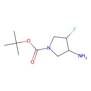 aladdin 阿拉丁 T174246 (3R,4R)-3-氨基-4-氟吡咯烷-1-羧酸叔丁酯 1441392-27-3 97%