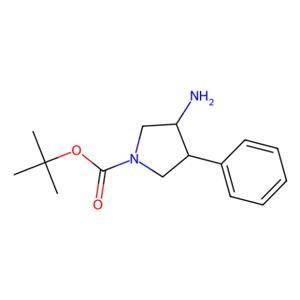 aladdin 阿拉丁 T587552 (3S,4R)-3-氨基-4-苯基吡咯烷-1-羧酸叔丁酯 1643979-48-9 95%