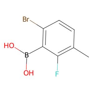 aladdin 阿拉丁 B188748 6-溴-2-氟-3-甲基苯基硼酸（含有数量不等的酸酐） 957061-15-3 98%