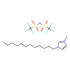aladdin 阿拉丁 D303664 1-十二烷基-3-甲基咪唑鎓双(三氟甲磺酰基)亚胺 404001-48-5 ≥95%