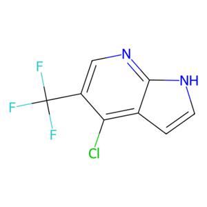 aladdin 阿拉丁 C166357 4-氯-5-(三氟甲基)-1H-吡咯并[2,3-B]吡啶 1196507-58-0 97%