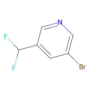 aladdin 阿拉丁 B166110 3-溴-5-(二氟甲基)吡啶 114468-04-1 97%