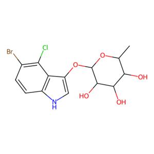 aladdin 阿拉丁 B331648 5-溴-4-氯-1H-吲哚-3-基 6-脱氧-α-L-吡喃半乳糖苷 171869-92-4 98%