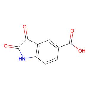 aladdin 阿拉丁 D183147 2,3-二氧吲哚啉-5-羧酸 25128-32-9 95%