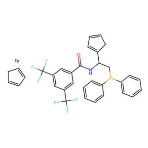 aladdin 阿拉丁 N398904 N-[(1S)-1-二茂铁-2-(二苯基膦)乙基]-3,5-二(三氟甲基)苯甲酰胺 2131816-17-4 ≥95%