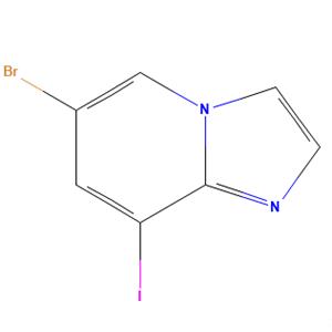 6-溴-8-碘咪唑并[1,2-a]吡啶,6-Bromo-8-iodoimidazo[1,2-a]pyridine