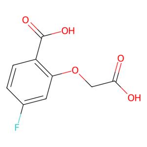 aladdin 阿拉丁 C294323 2-(羧基甲氧基)-4-氟苯甲酸 1272756-12-3 97%