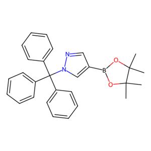 aladdin 阿拉丁 T195391 4-(4,4,5,5-四甲基-1,3,2-二氧杂硼烷-2-基)-1-三苯甲基-1H-吡唑 863238-73-7 97%