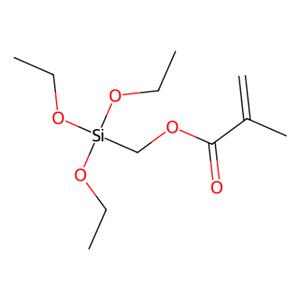 aladdin 阿拉丁 M303982 甲基丙烯酸(三乙氧基硅基)甲酯 5577-72-0 97%，含稳定剂MEHQ