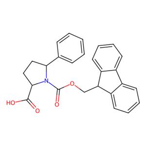 N-芴甲氧羰基-(2S,5R)-5-苯基吡咯烷-2-羧酸,Fmoc-(2s,5r)-5-phenyl-pyrrolidine-2-carboxylic acid