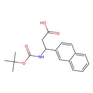 aladdin 阿拉丁 I170621 (S)-叔丁氧羰基-3-(2-萘基)-beta-丙氨 500770-69-4 95%