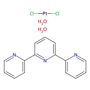 aladdin 阿拉丁 C356601 氯(2,2′:6′,2″-三联吡啶)铂(II)氯化二水合物 151120-25-1 ≥98%