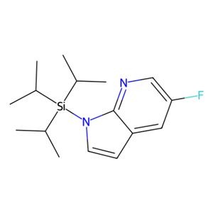 aladdin 阿拉丁 F187264 5-氟-1-三异丙基甲硅烷基-1H-吡咯并[2,3-b]吡啶 868387-37-5 95%